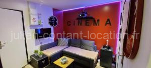 Appartement Cinéma vidéo-projecteur et garage à Honfleur
